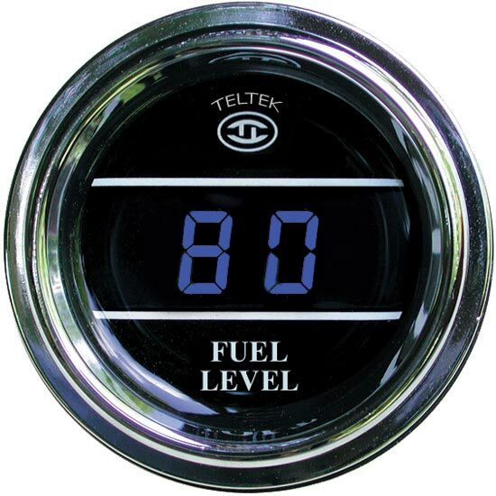 Teltek Fuel Level Gauge for Trucks digital fuel gauge aftermarket