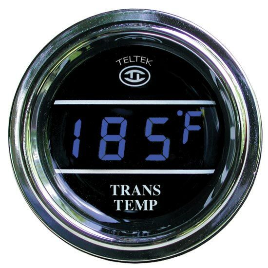 Transmission Temperature Gauge Kit for Trucks and Cars Teltek digital