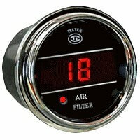 Air Filter Indicator Gauge with Sensor for Trucks and Cars | air gauge ...